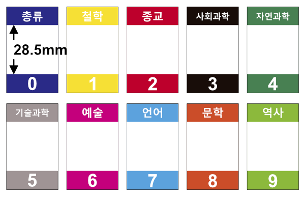 색띠라벨P(아트지) C3050203