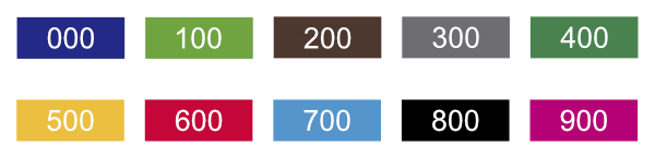 색띠라벨P/필름 C2610001